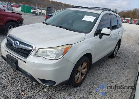 2014 Subaru Forester 2.5I Premium из США, поврежденный, VIN JF2SJAEC5EH461929